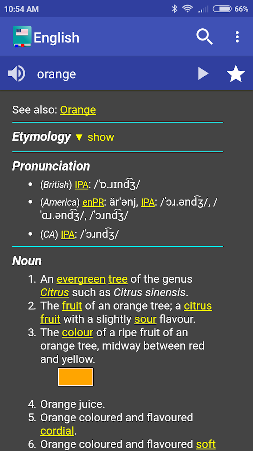 Free dictionary app for android